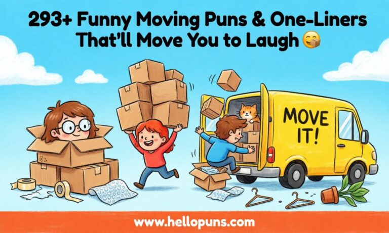 Funny Moving Puns