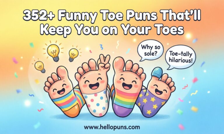 Funny Toe Puns