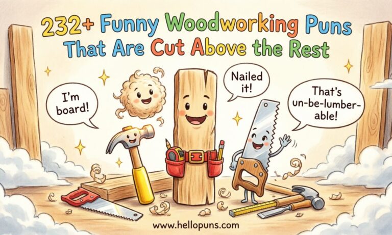 Funny Woodworking Puns