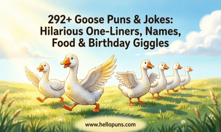 Goose Puns & Jokes