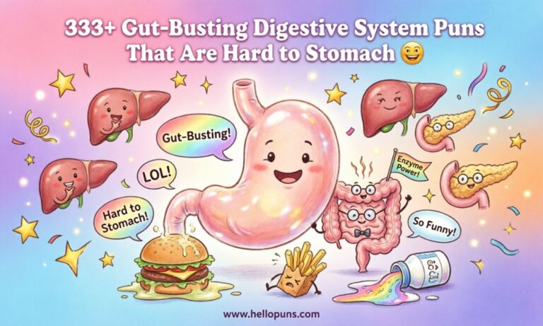 Gut-Busting Digestive System Puns