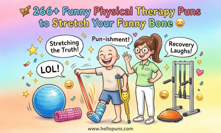 Physical Therapy Puns