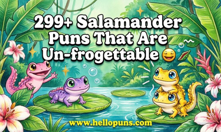 Salamander Puns