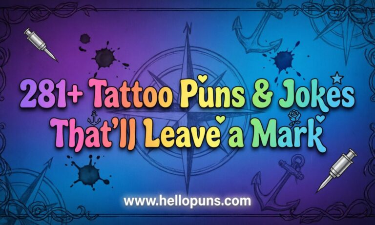 Tattoo Puns and Jokes
