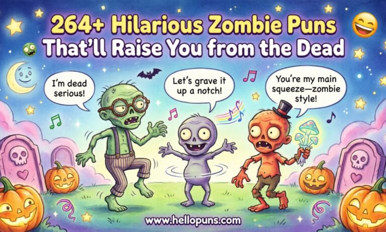 Zombie Puns