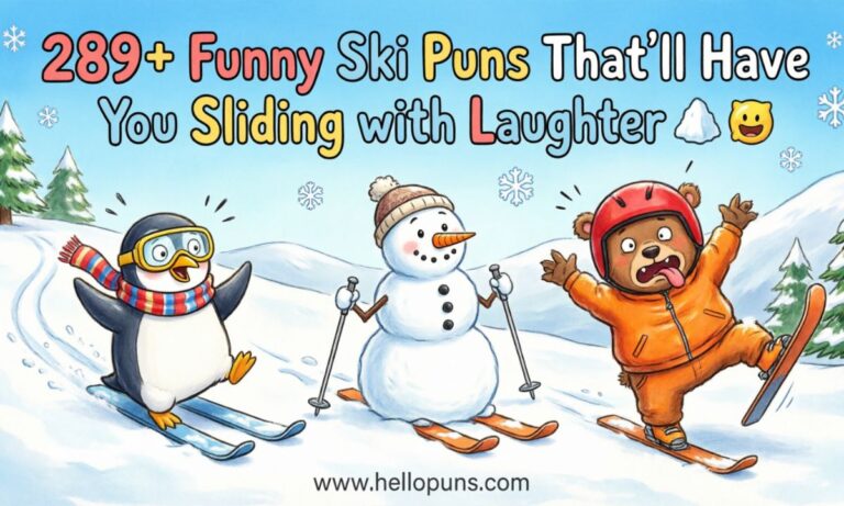 ski puns