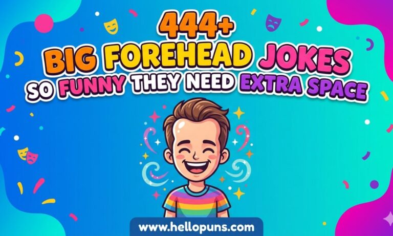 Big Forehead Jokes