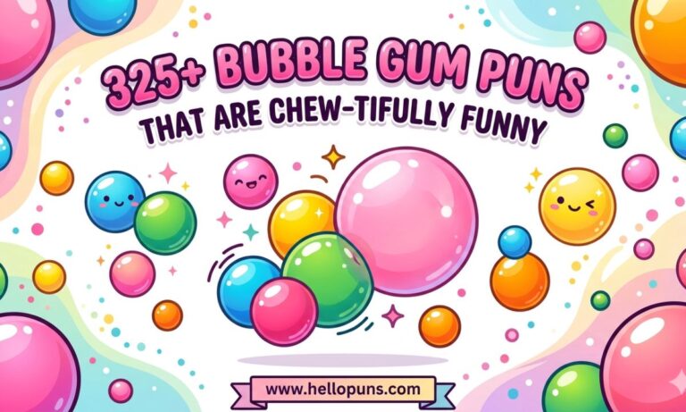 Bubble Gum Puns