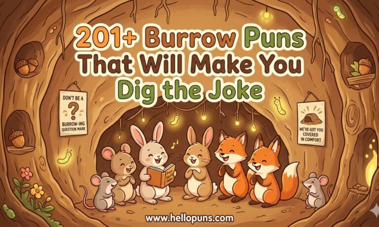 Burrow Puns