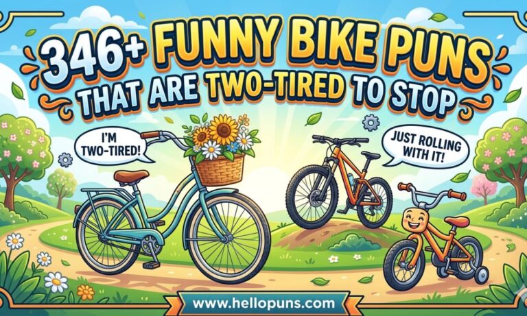 Funny Bike Puns