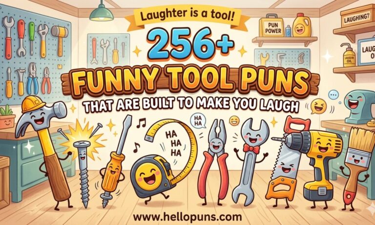 Funny Tool Puns