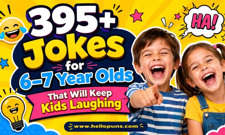 Jokes for 6–7 Year Olds