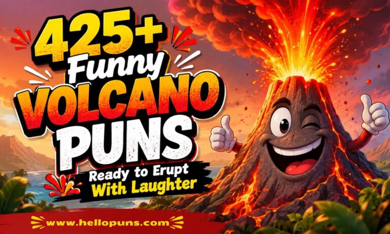 Volcano Puns