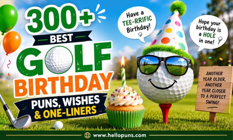 Best Golf Birthday Puns, Wishes & One-Liners