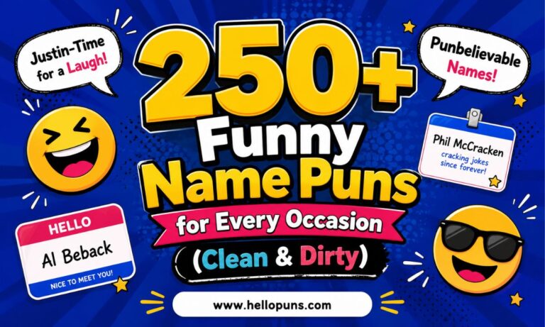 Funny Name Puns