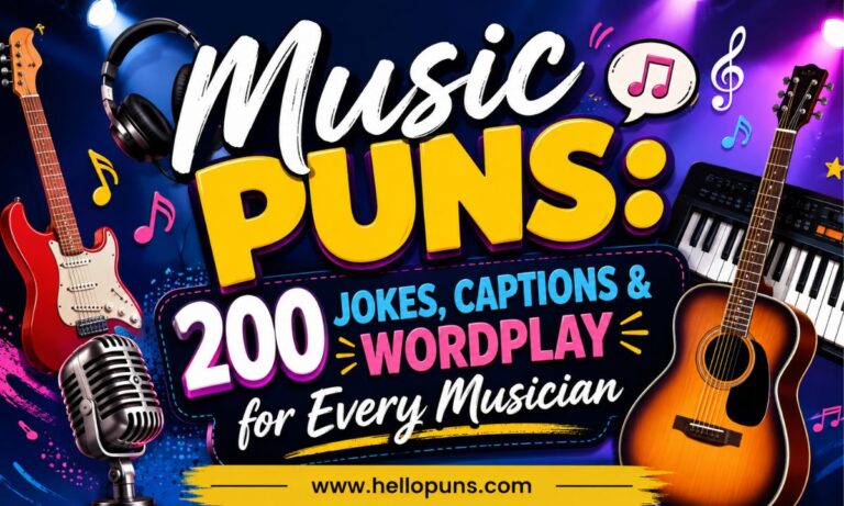 Music Puns 200 Jokes, Captions & Wordplay for Every Musician