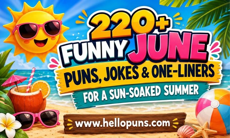 Funny June Puns, Jokes & One-Liners for a Sun-Soaked Summer