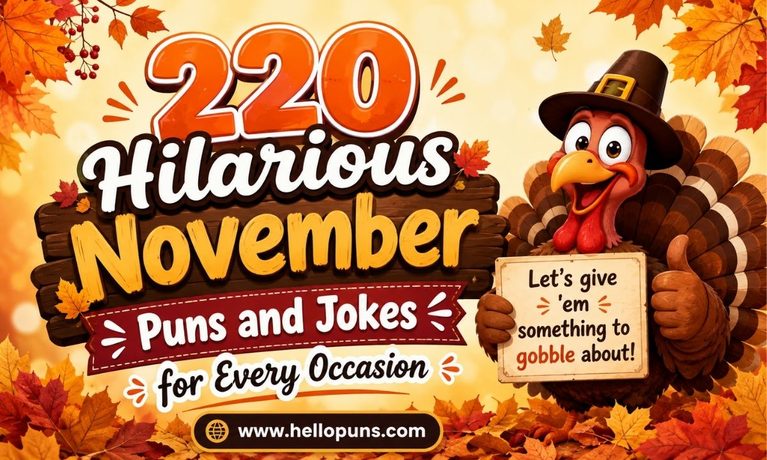 November Puns and Jokes for Every Occasion