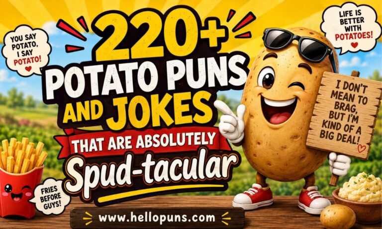 Potato Puns and Jokes That Are Absolutely Spud-tacular