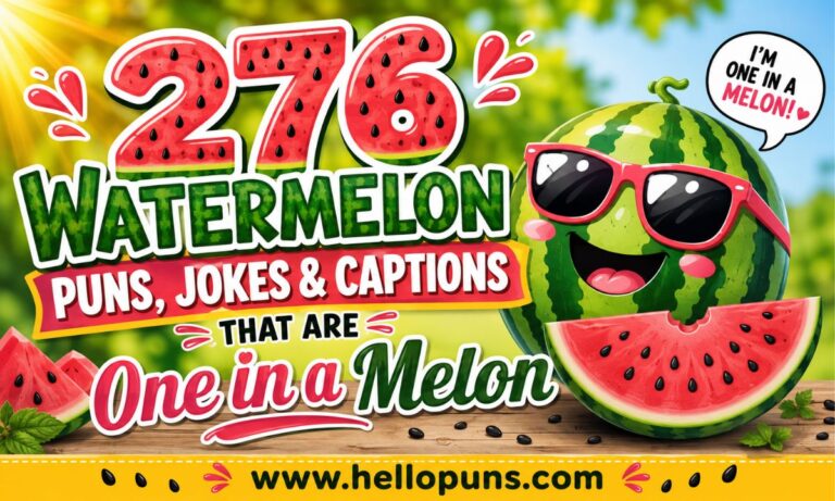 Watermelon Puns, Jokes & Captions That Are One in a Melon