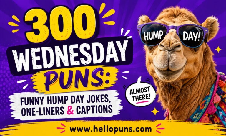 Wednesday Puns Funny Hump Day Jokes